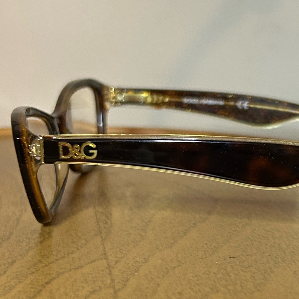 Dolce &‎ Gabbana DG3168 Eyeglass Frames 2738 Brown Glitter 51-16-135 Italy